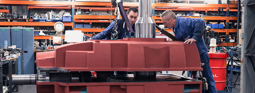 PTP INDUSTRY - Reparatur und Wartung von Getriebe PTP INDUSTRY - Reparatur und Wartung von Getriebe